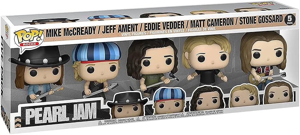 ★パール ジャム フィギュア PEARL JAM Pop! Vinyl パール ジャム フィギュア PEARL JAM Pop! Vinyl Figure 5-Pack